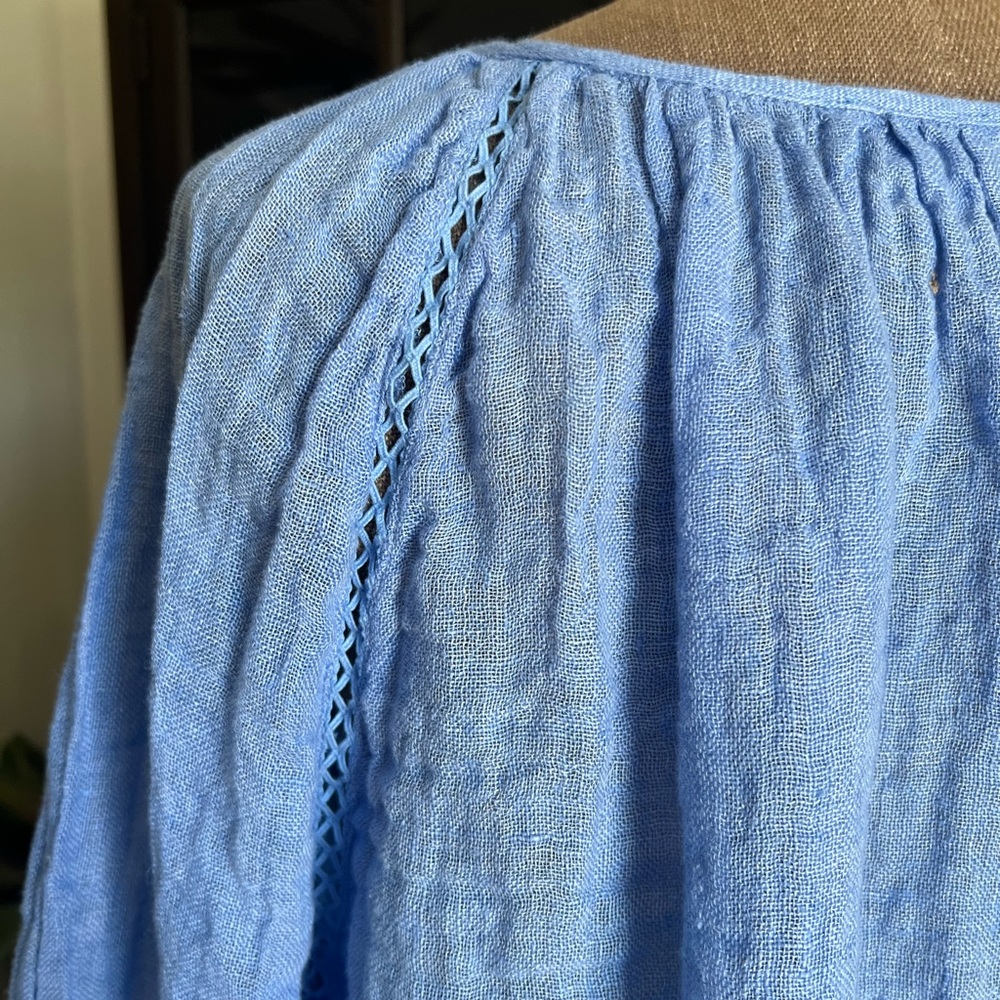 SUNDANCE - Periwinkle Blue Women's Top - Picture 4 of 9